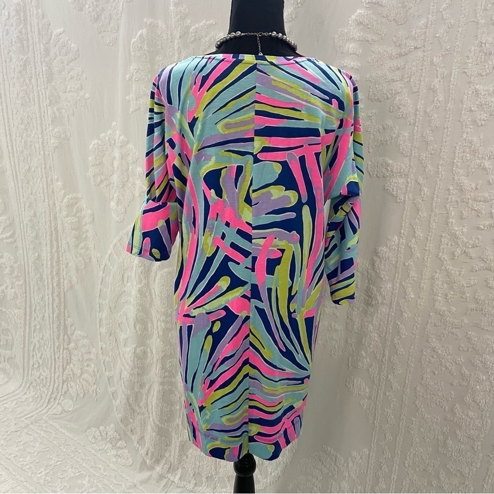 LILLY PULITZER SUGARTOWN Women's Dress Sz S Psychedelic Hippie 70’s Retro Y2K - Picture 3 of 9